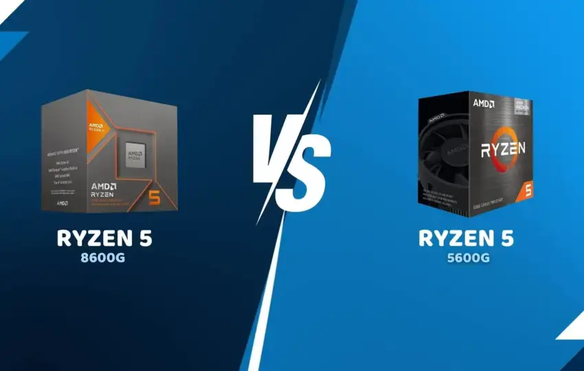 Ryzen 5 8600G vs Ryzen 5 5600G