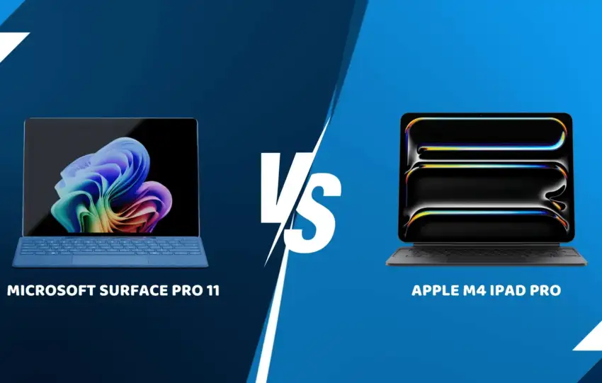 Surface Pro 11 vs M4 iPad Pro