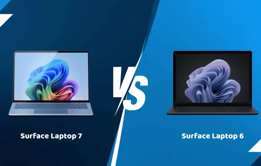 Surface Laptop 7 vs Surface Laptop 6