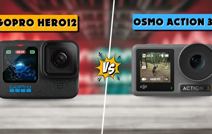 GoPro HERO12 Black vs DJI Osmo Action 3